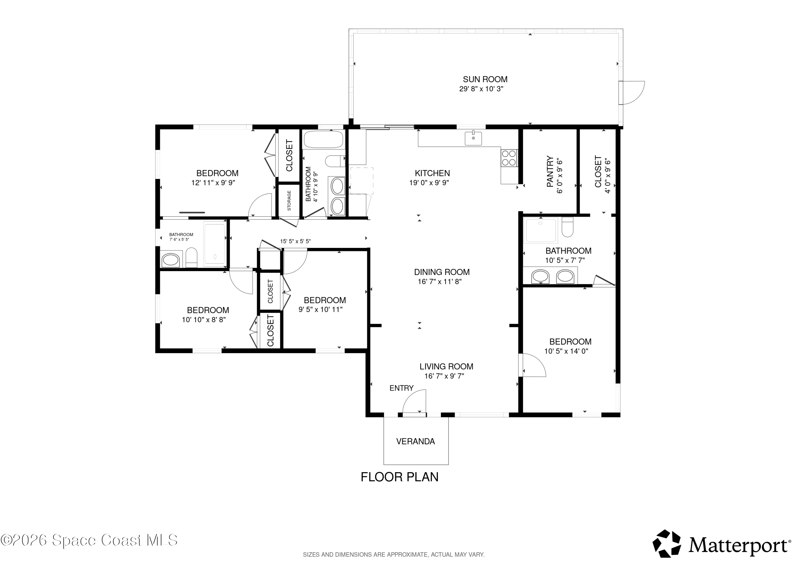 4 bedroom Single Family Residence at 2829 Matthew Drive, Silver Pines Estates, Rockledge — photo 3
