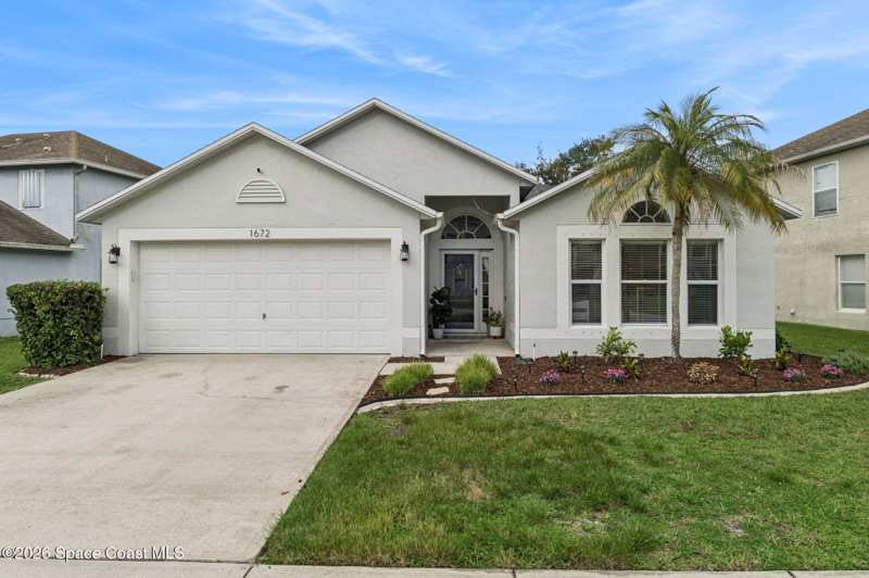 3 bedroom Single Family Residence at 1672 Sawgrass Drive, Bridgewater at Bayside Lakes, Palm Bay — photo 1