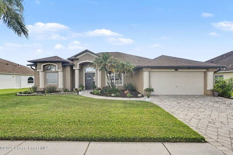 4 bedroom Single Family Residence at 1493 Old Millpond Road, Crane Creek Unit 2 Phase 4, Melbourne — photo 1