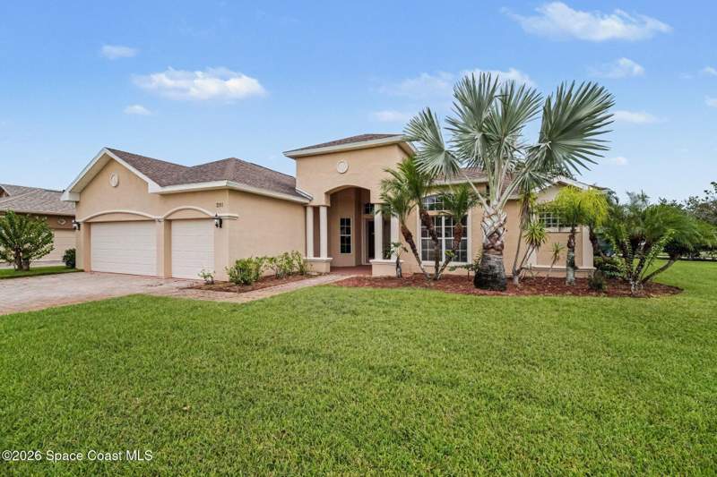 4 bedroom Single Family Residence at 291 Devlin Court, Magnolia Park at Bayside Lakes, Palm Bay — photo 1