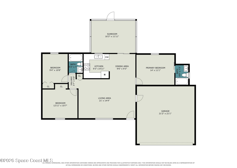 3 bedroom Single Family Residence at 1626 Wainwright Street, Port Malabar Unit 18, Palm Bay — photo 4