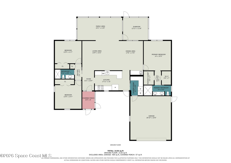 3 bedroom Single Family Residence at 1256 Continental Avenue, Indian River Colony Club PUD Phase 1 Unit 1, Melbourne — photo 2