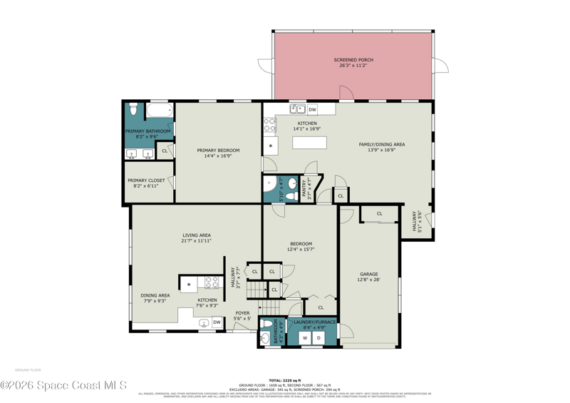 5 bedroom Single Family Residence at 365 Needle Boulevard, Hampton Homes Unit 7, Merritt Island — photo 2