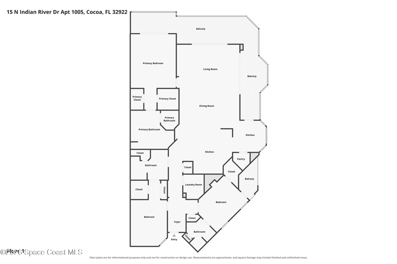 3 bedroom Condominium at 15 N Indian River Drive #Ph 1005, Whitley Bay W Condo, Cocoa — photo 2