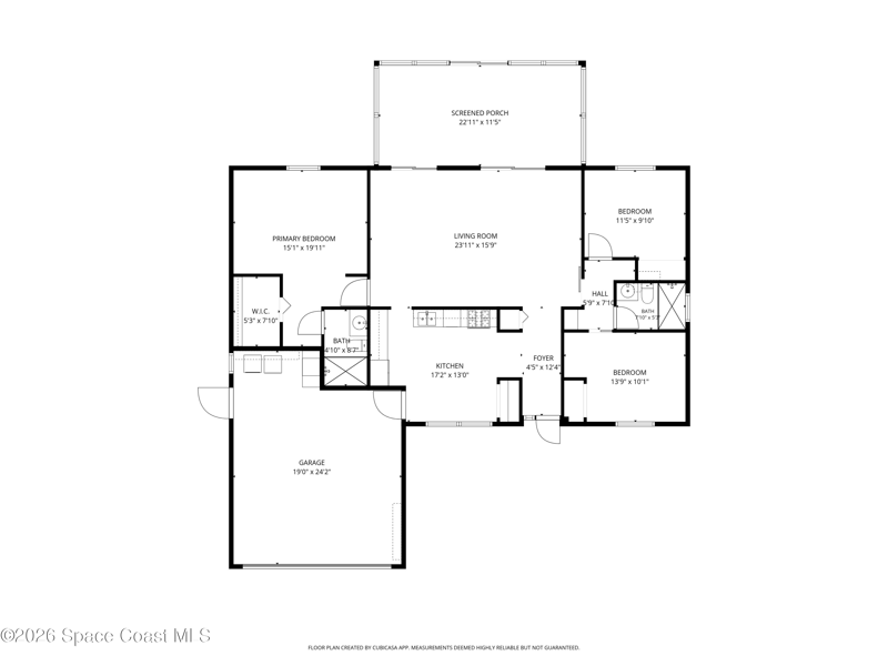 3 bedroom Single Family Residence at 1154 Merrick Avenue, Port Malabar Unit 42, Palm Bay — photo 2