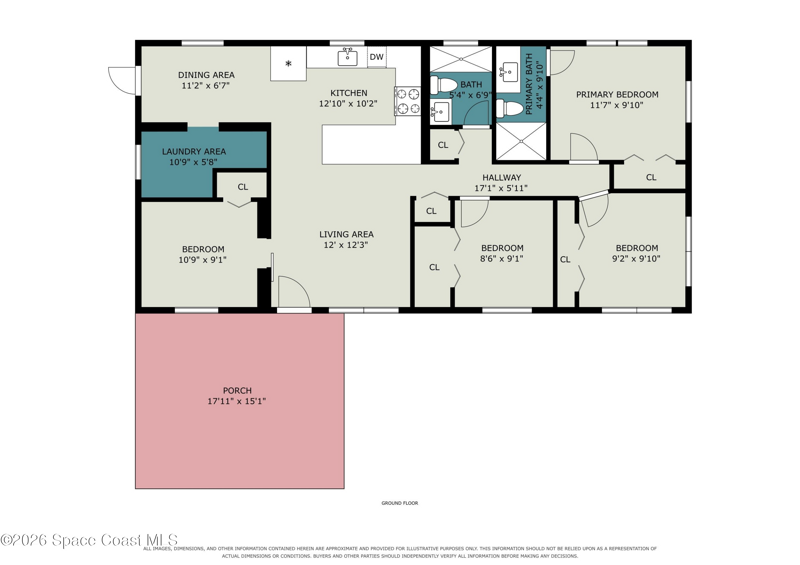 3 bedroom Single Family Residence at 990 Sparkman Street, Bowe Gardens Sec J 2, Melbourne — photo 2