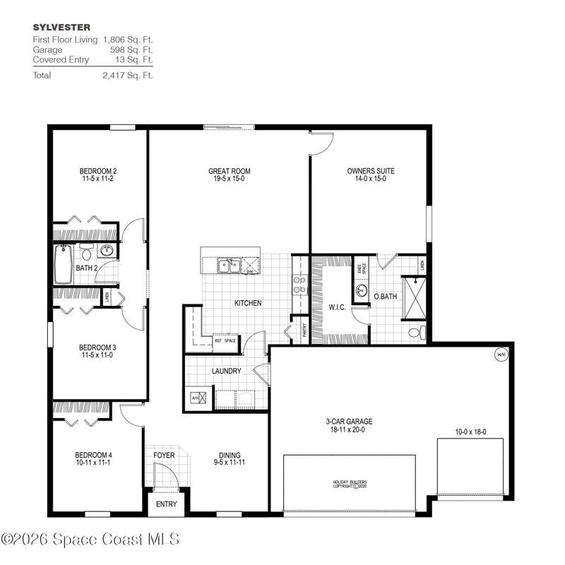4 bedroom Single Family Residence at 2982 Tolman Avenue, Port Malabar Unit 24, Palm Bay — photo 2