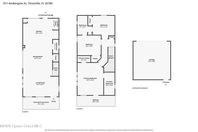 3 bedroom Single Family Residence at 911 Ambergate Street, Cottages of Meadowridge, Titusville — photo 2