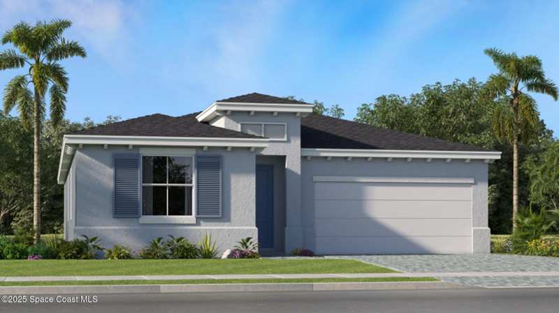 4 bedroom Single Family Residence at 2155 Majorelle Drive, Riverwood at Everlands, Palm Bay — photo 1