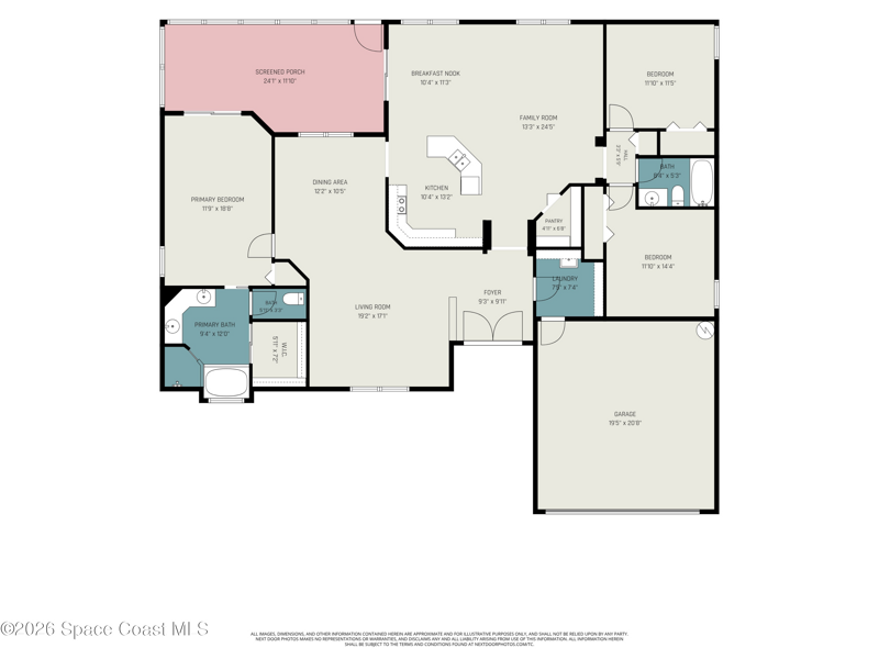 3 bedroom Single Family Residence at 741 Pepper Street, Port Malabar Unit 45, Palm Bay — photo 2