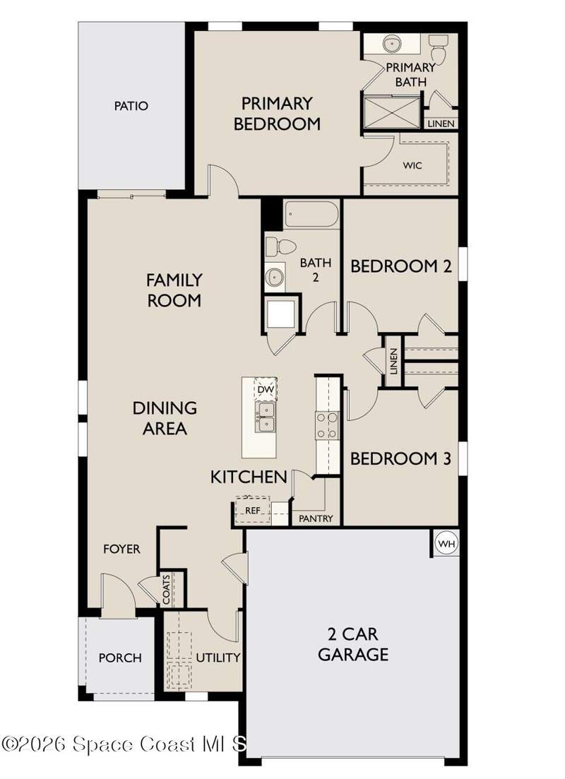 3 bedroom Single Family Residence at 2581 Adler Lane, Meadow Point, Mims — photo 2