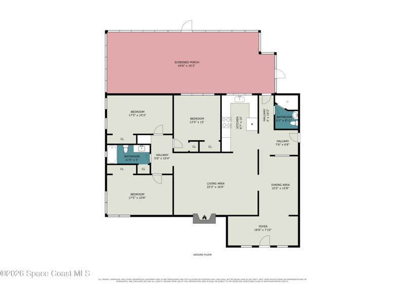 3 bedroom Single Family Residence at 4109 Sweet Bay Drive, Spruce Hills 1st Addn To, Mims — photo 2