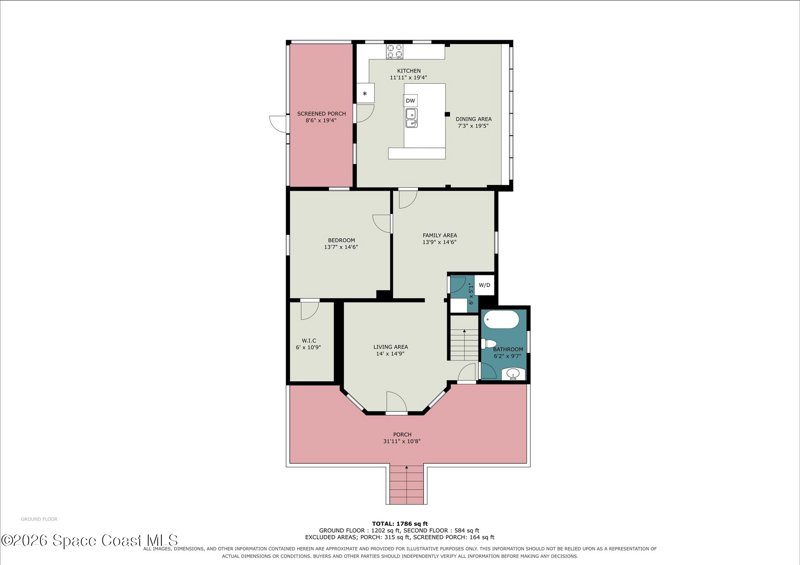3 bedroom Single Family Residence at 35 Barton Avenue, Rockledge Bartons Plat of, Rockledge — photo 4