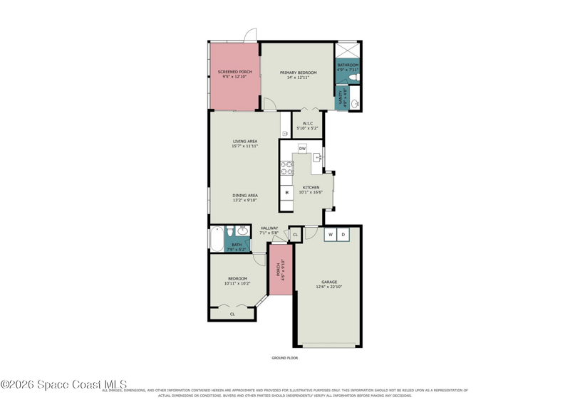 2 bedroom Single Family Residence at 365 Cypress Point Drive, Lake Pointe Suntree Pud Stage 10 Tract 6, Melbourne — photo 2