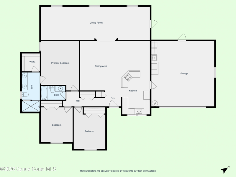 3 bedroom Single Family Residence at 449 NE Gilbert Drive, Port Malabar Unit 21 1st Replat of, Palm Bay — photo 2