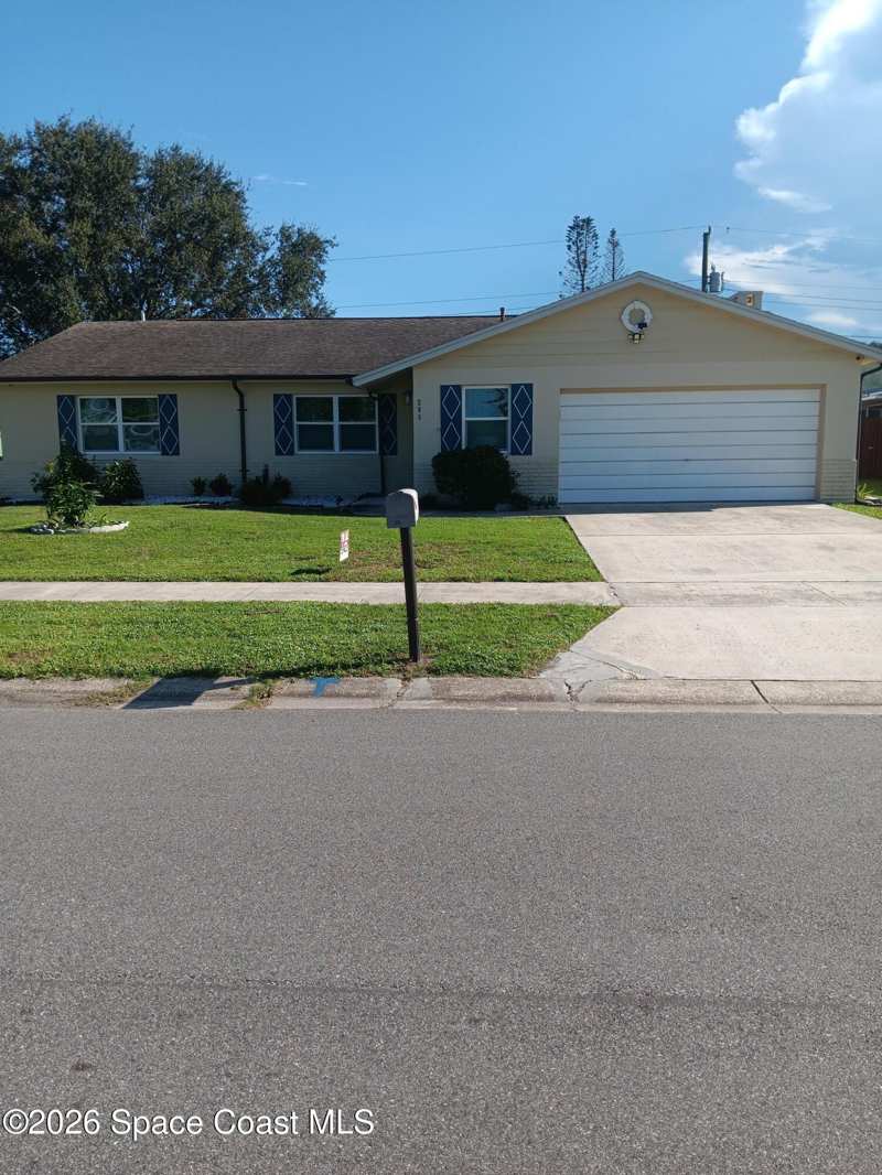 3 bedroom Single Family Residence at 285 Hickory Avenue, Carlton Groves Subd Unit 2 Sec 1, Merritt Island — photo 1