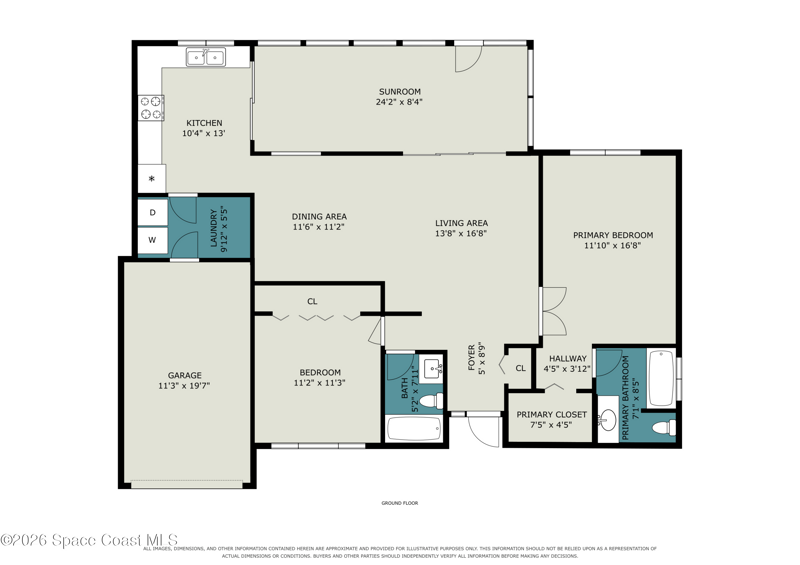 2 bedroom Single Family Residence at 997 Mariposa Drive, Port Malabar Country Club Unit 7, Palm Bay — photo 4