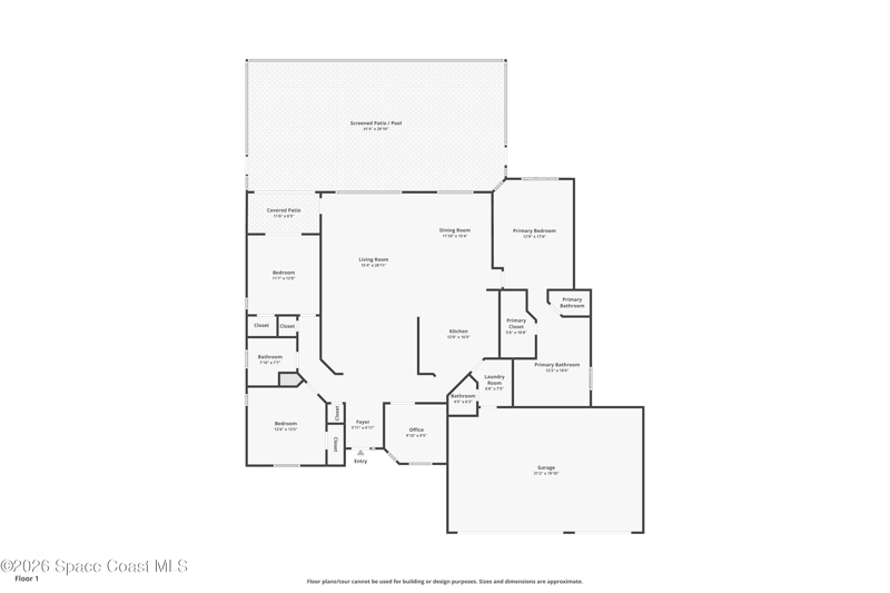 3 bedroom Single Family Residence at 2639 Canterbury Circle, Viera Tract D-4 Phase 2, Rockledge — photo 2