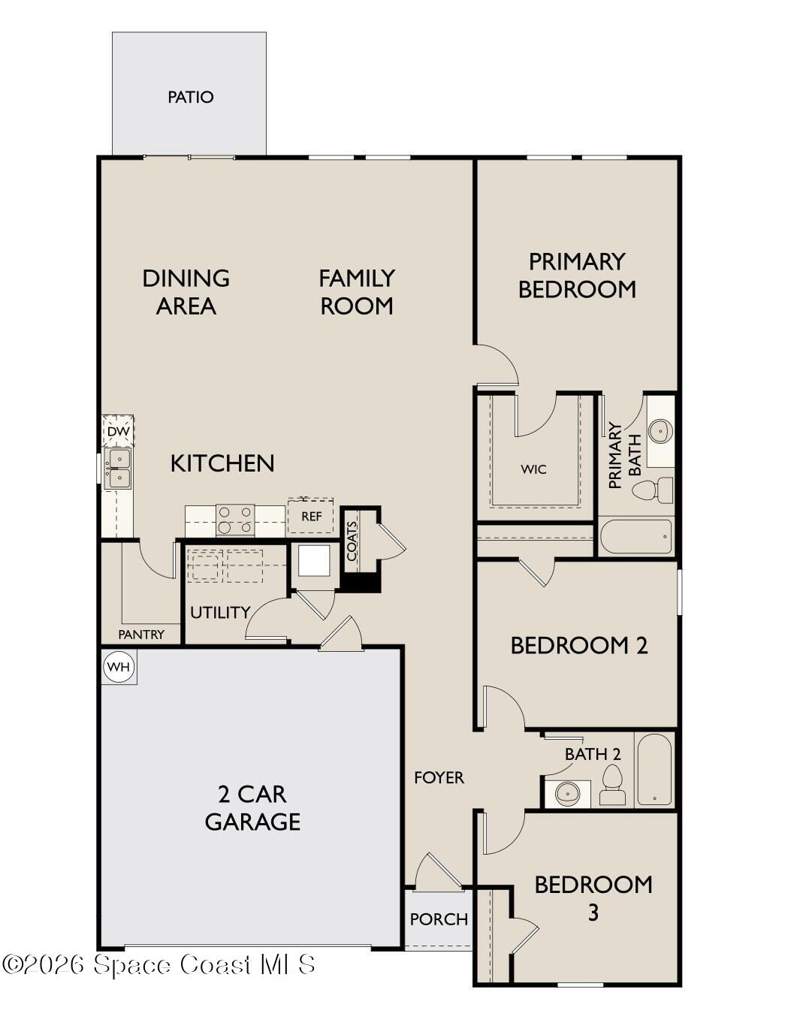 3 bedroom Single Family Residence at 2611 Adler Lane, Meadow Point, Mims — photo 2
