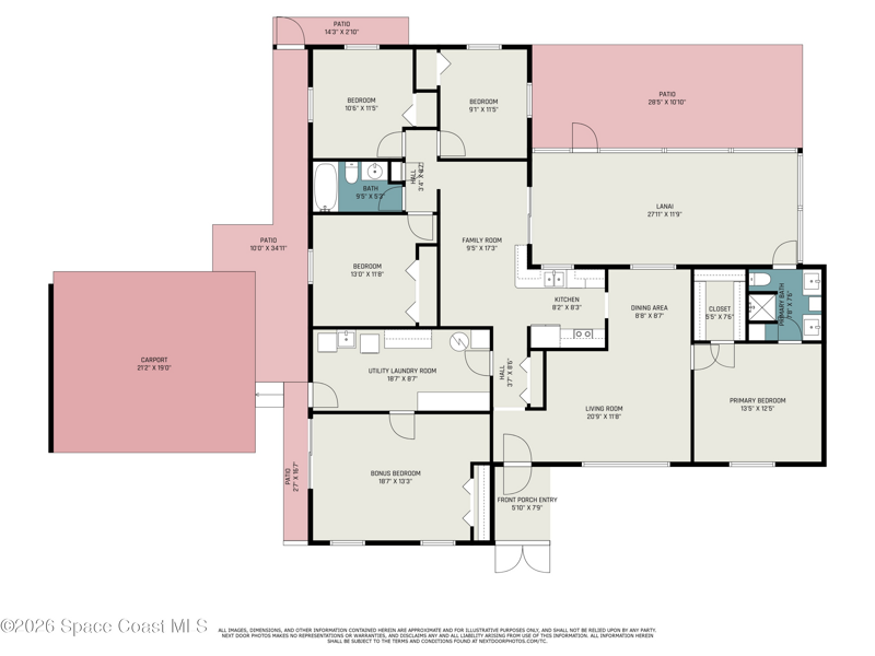 4 bedroom Single Family Residence at 2721 Sullivan Court, Cocoa Rico Ranchettes, Cocoa — photo 2