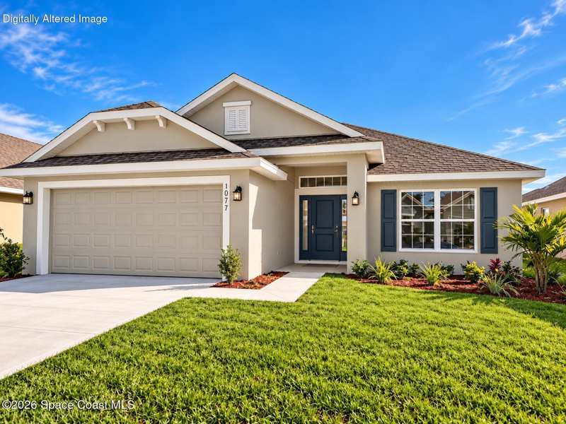 4 bedroom Single Family Residence at 1077 Soleway Avenue, St. Johns Preserve, Palm Bay — photo 1