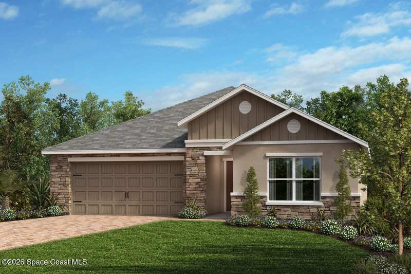 4 bedroom Single Family Residence at 3723 Barringer Drive, Gardens at Waterstone, Palm Bay — photo 1