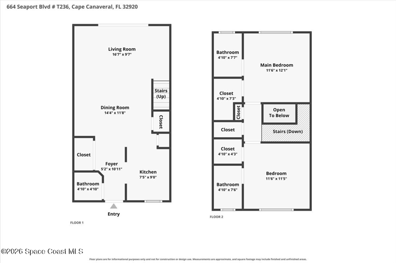 2 bedroom Condominium at 664 Seaport Boulevard #T236, The Villages of Seaport Condo, Cape Canaveral — photo 2