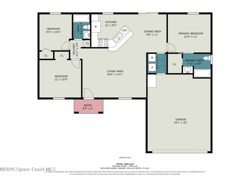 3 bedroom Single Family Residence at 254 Aviation Avenue, Port Malabar Unit 7, Palm Bay — photo 4