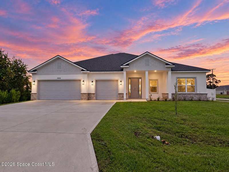 4 bedroom Single Family Residence at 1406 Valerius Street, Port Malabar Unit 14, Palm Bay — photo 1
