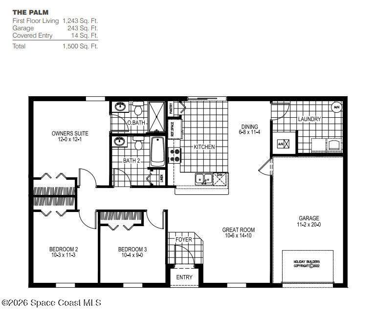 3 bedroom Single Family Residence at 1699 Yamada Street, Port Malabar Unit 16, Palm Bay — photo 2