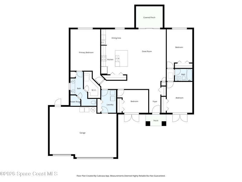 4 bedroom Single Family Residence at 1864 Brookside Street, Port Malabar Unit 6, Palm Bay — photo 2