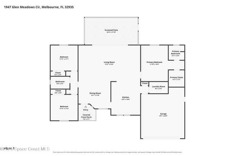 3 bedroom Single Family Residence at 1947 Glen Meadows Circle, Croton Meadows, Melbourne — photo 5