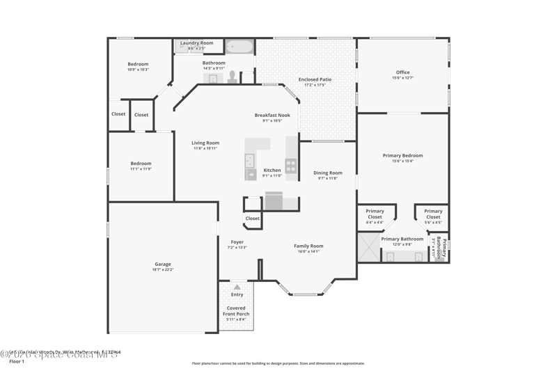 3 bedroom Single Family Residence at 698 Sheridan Woods Drive, Sheridan Woods, West Melbourne — photo 2