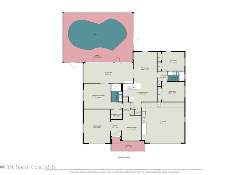 3 bedroom Single Family Residence at 3820 Valley Lane, Spring Valley Subd, Titusville — photo 5