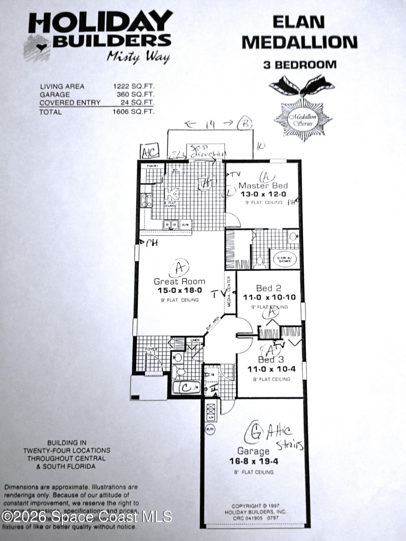 3 bedroom Single Family Residence at 2235 Whisper Wind Circle, Misty Way Phase II Pud, Melbourne — photo 2