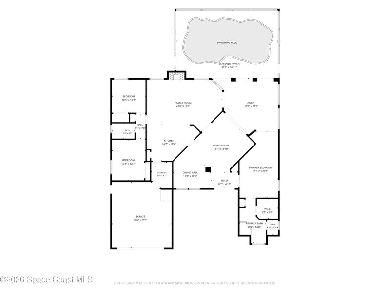 3 bedroom Single Family Residence at 198 Sykes Loop Drive, Villa De Palmas Sykes Cove Sec 03, Merritt Island — photo 2