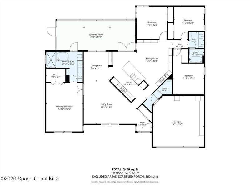 4 bedroom Single Family Residence at 1237 Lakeview Drive, Three Meadows Phase I, Rockledge — photo 3