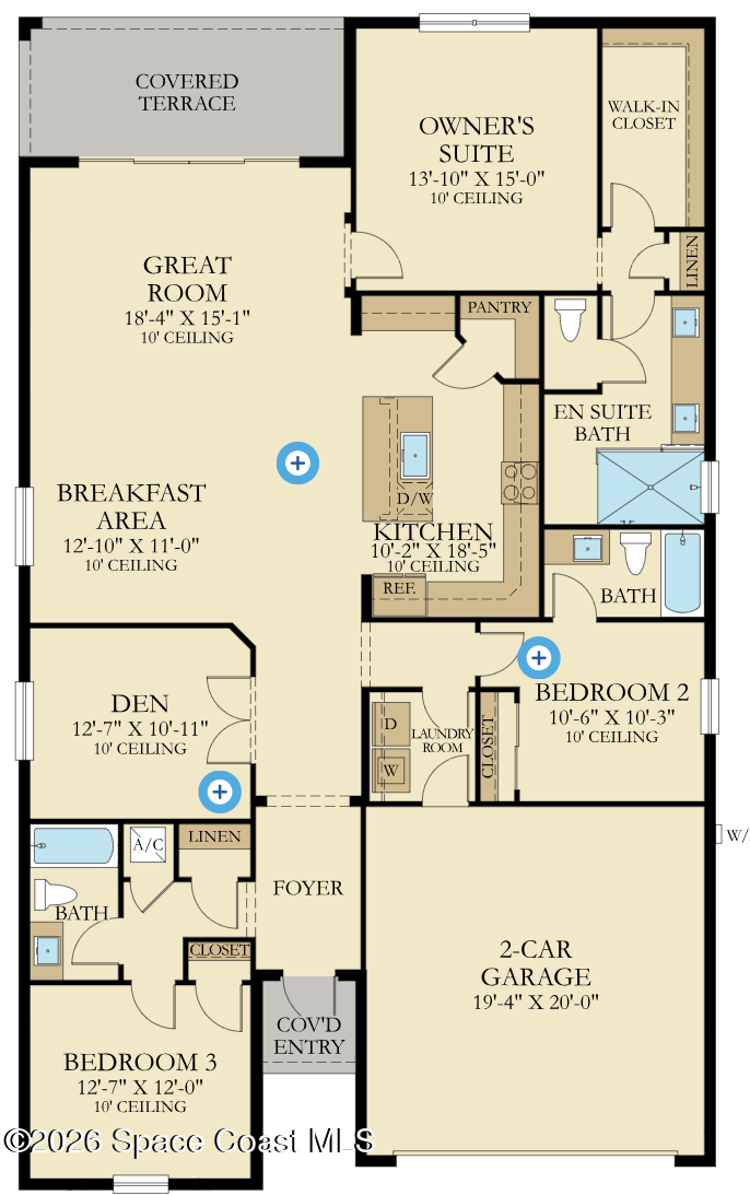 3 bedroom Single Family Residence at 1823 Antarus Drive, Timbers at Everlands Phase 3, Palm Bay — photo 2