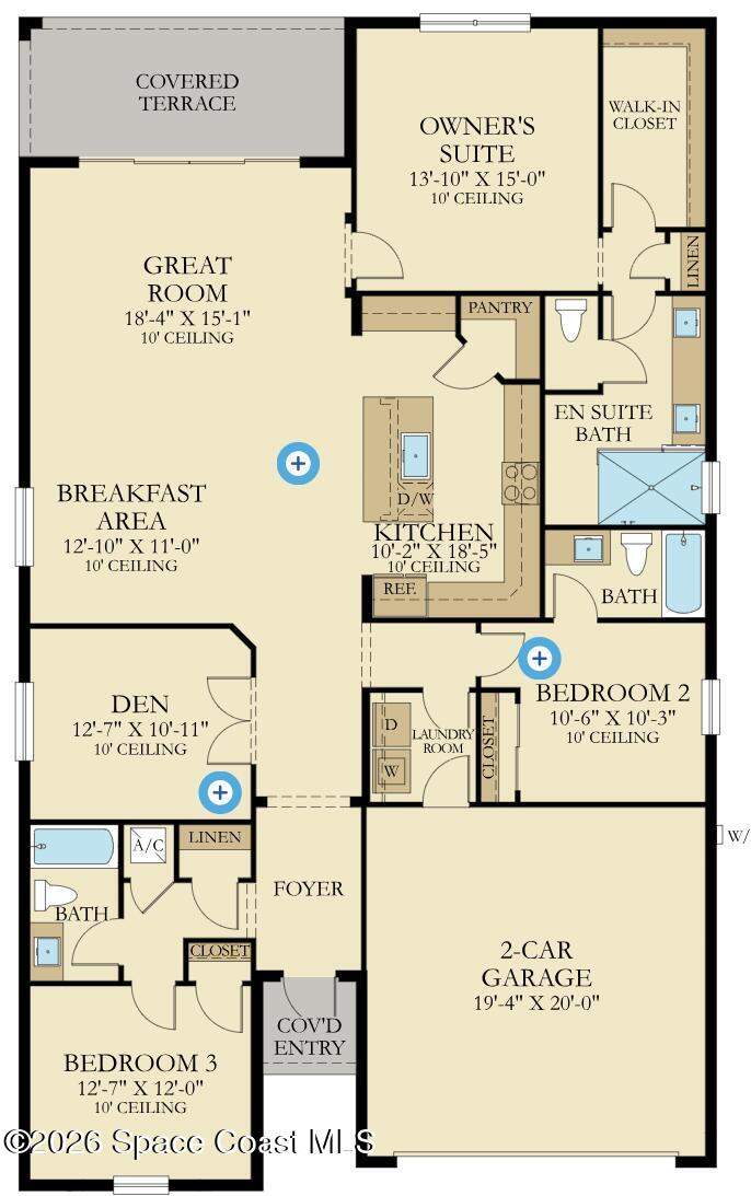3 bedroom Single Family Residence at 1823 Antarus Drive, Timbers at Everlands Phase 3, Palm Bay — photo 3