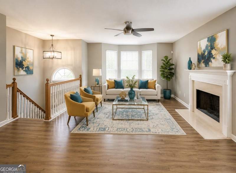 4 bedroom Single Family Residence at 3063 Vineyard Way, CHATEAU WALK, Smyrna — photo 2