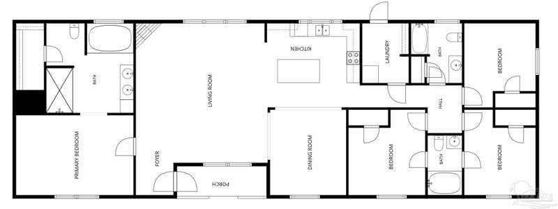 4 bedroom MANUFACTURED/MOBILE at 630 Spencer Ave, Springhead Home, Pensacola — photo 4