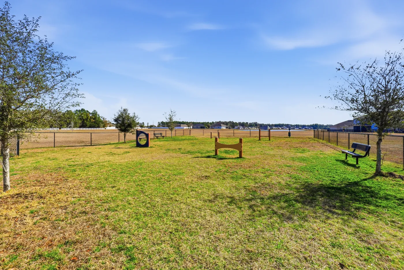 Alta Lakes Jacksonville aerial over the amenity area