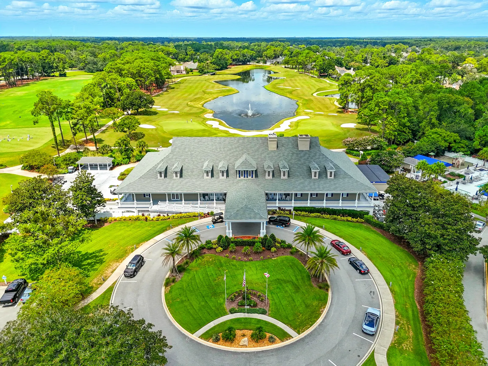Aerial of Jacksonville Golf and Country Club