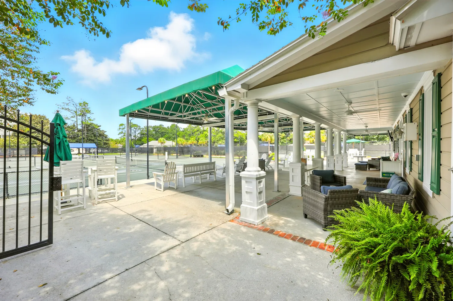 A community pavilion at Jacksonville Golf and Country Club