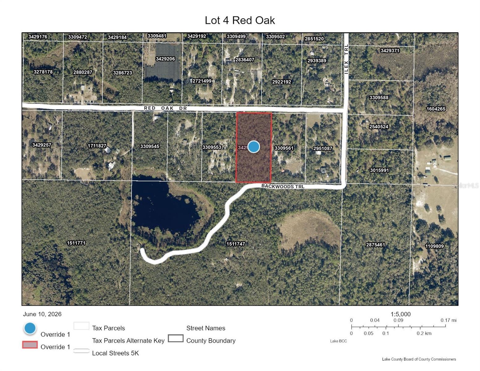 Lot 4 Red Oak Drive home for sale in BLACKWATER OAKS SUB