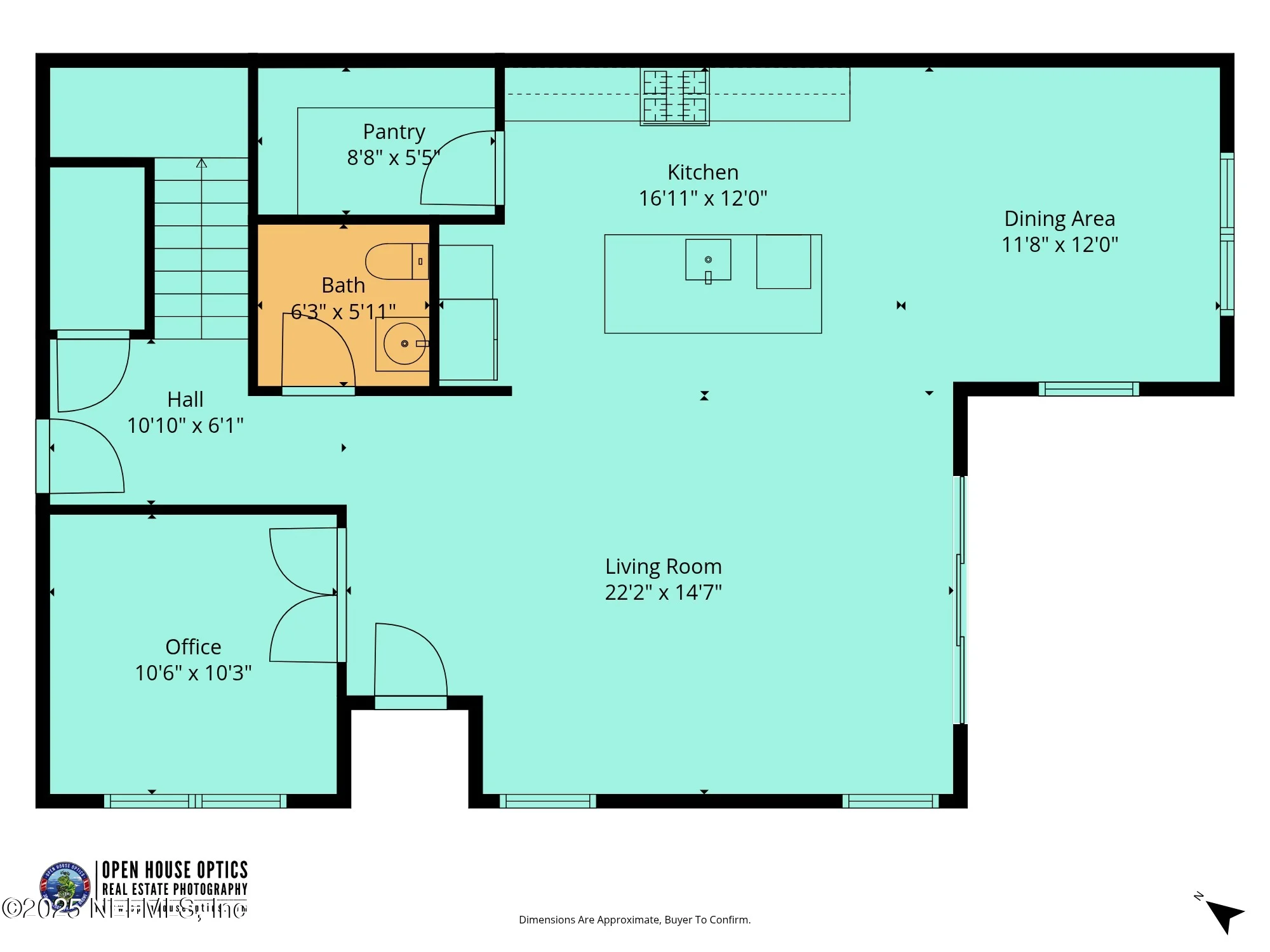 Aerial of Newton Townhomes