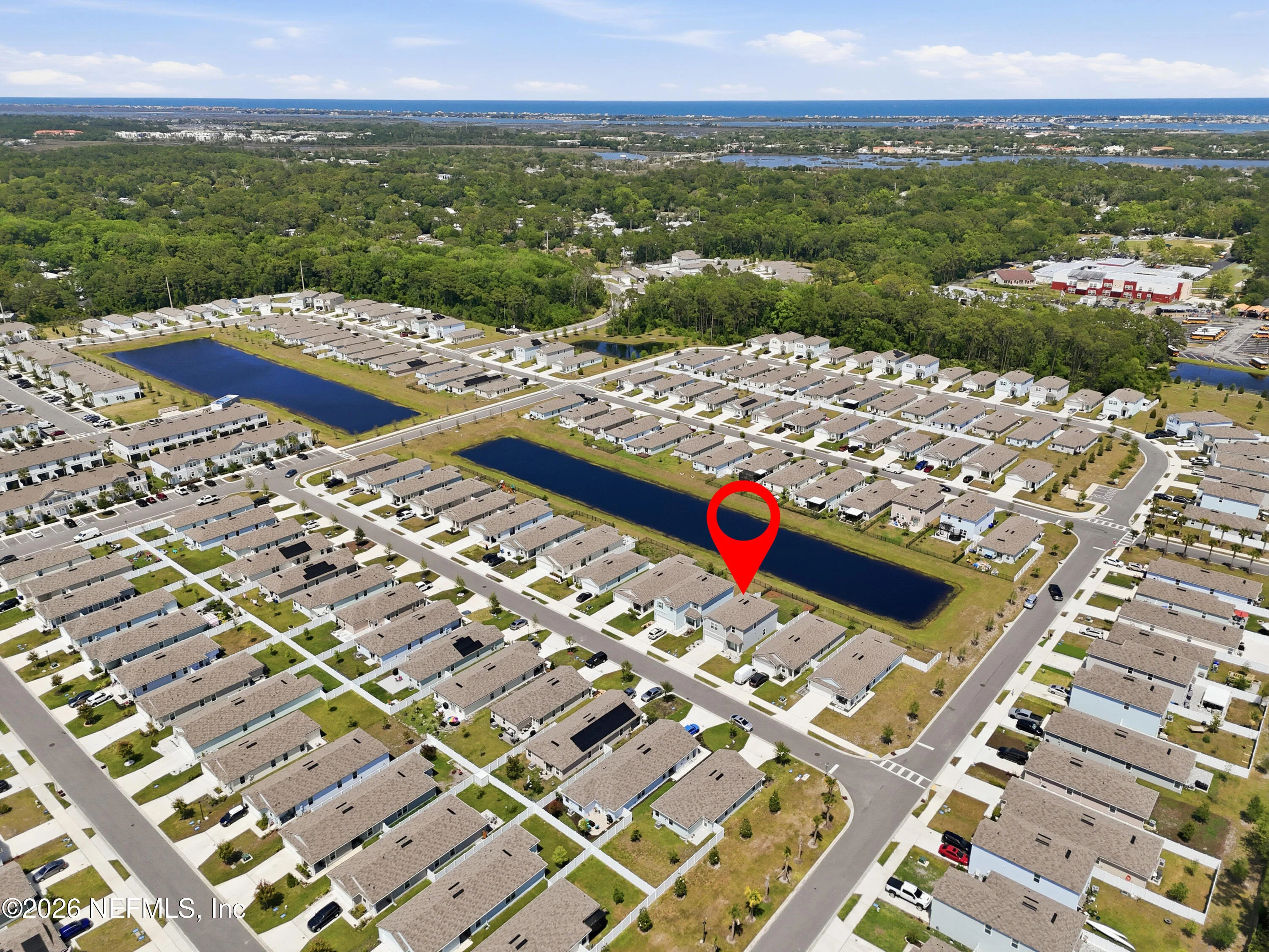 Aerial of Ravenswood Village