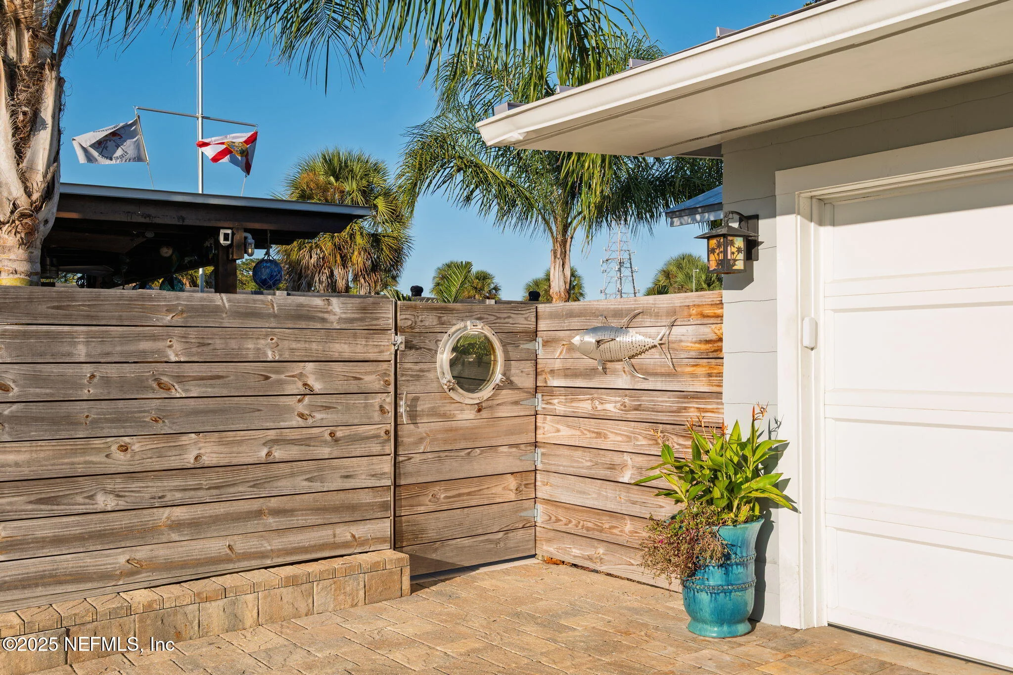 Gated entrance at Surf Park