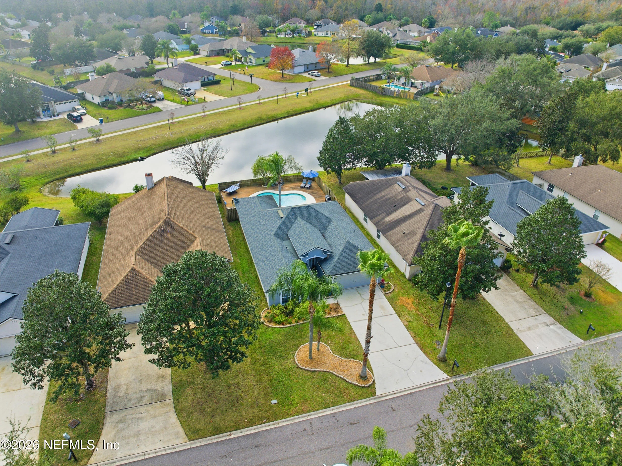 Lakes and amenities at The Meadows at World Golf Village