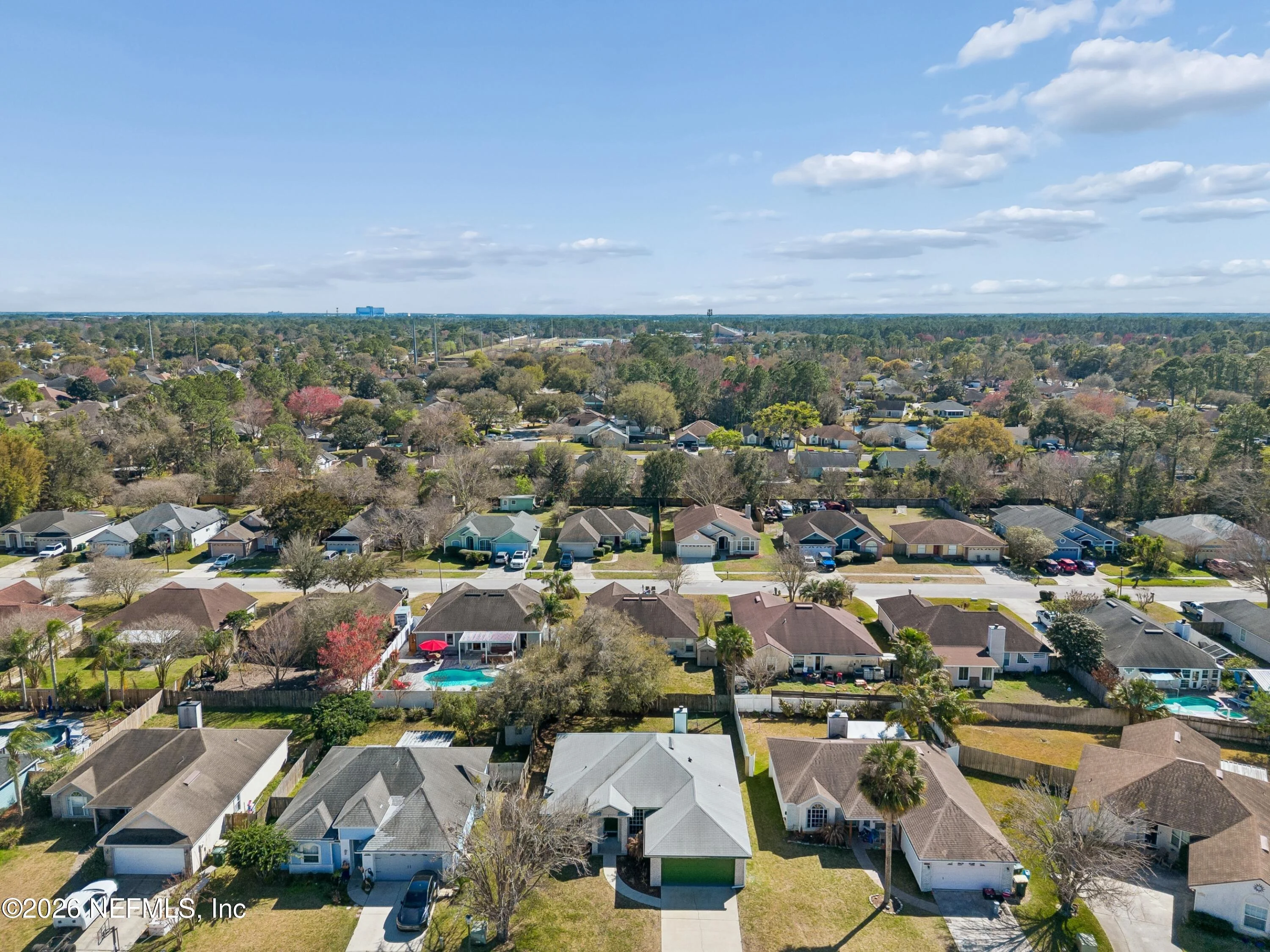 Homes along the fairways at Waverly Place